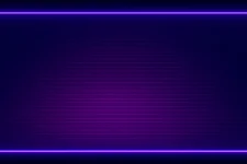 Neon-Retro-Design in Violett und Magenta.webp