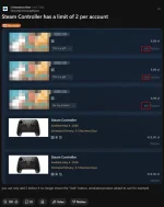 Screenshot 2026-05-01 at 19-22-13 Steam Controller has a limit of 2 per account r_steammachine.webp