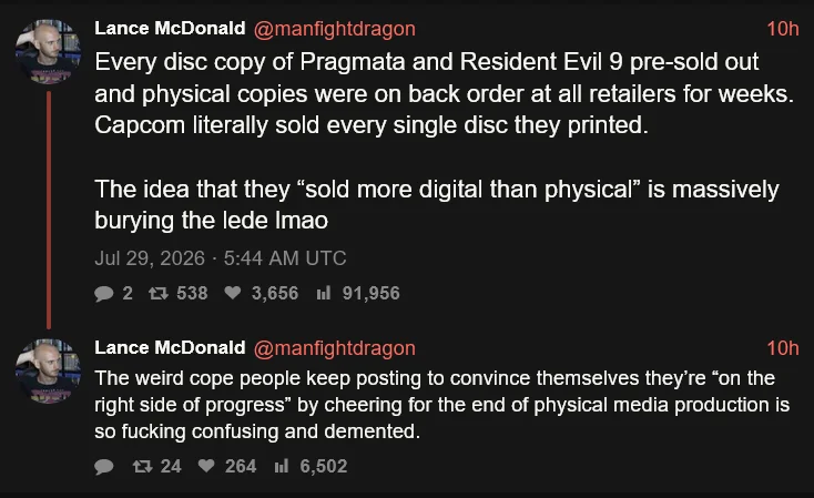 Screenshot 2026-07-29 at 17-50-38 Lance McDonald (@manfightdragon) Every disc copy of Pragmat...webp