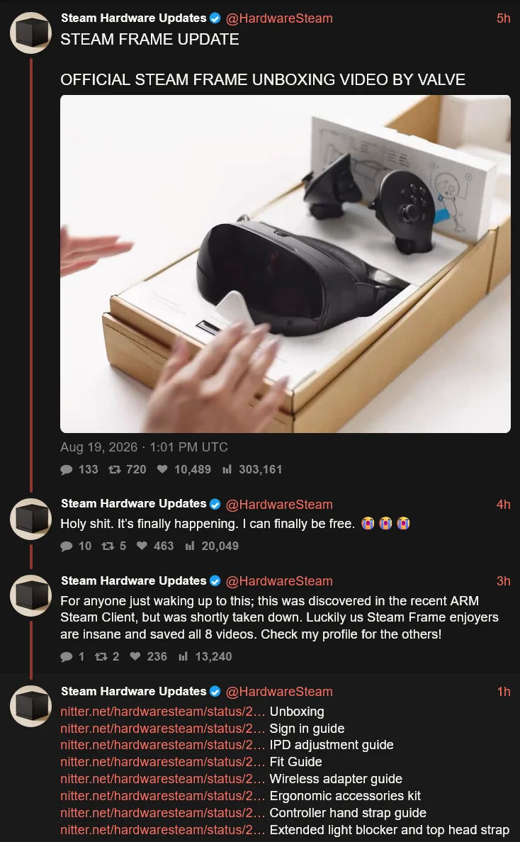 Screenshot 2026-08-19 at 20-02-01 Steam Hardware Updates (@HardwareSteam) STEAM FRAME UPDATE ...webp