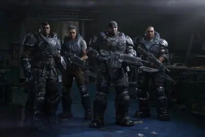 Gears of War E-Day Xbox-Exklusivität mit Marcus Fenix und Dominic Santiago
